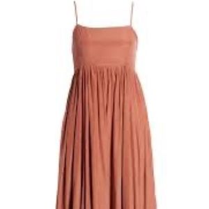 648D. Bardot Coco Sleeveless Dress in Chestnut